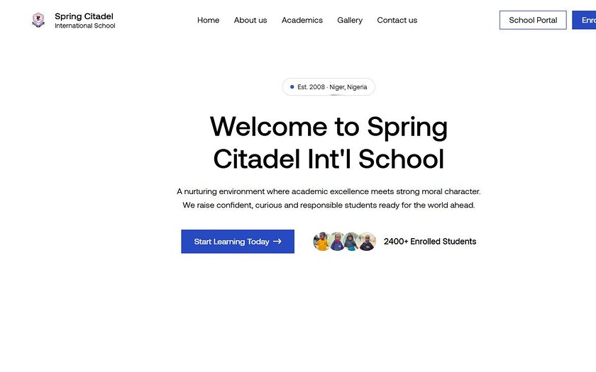 Spring Citadel International School preview